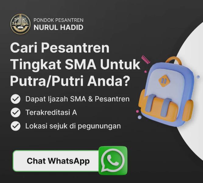 pondok pesantren nurul hadid banner